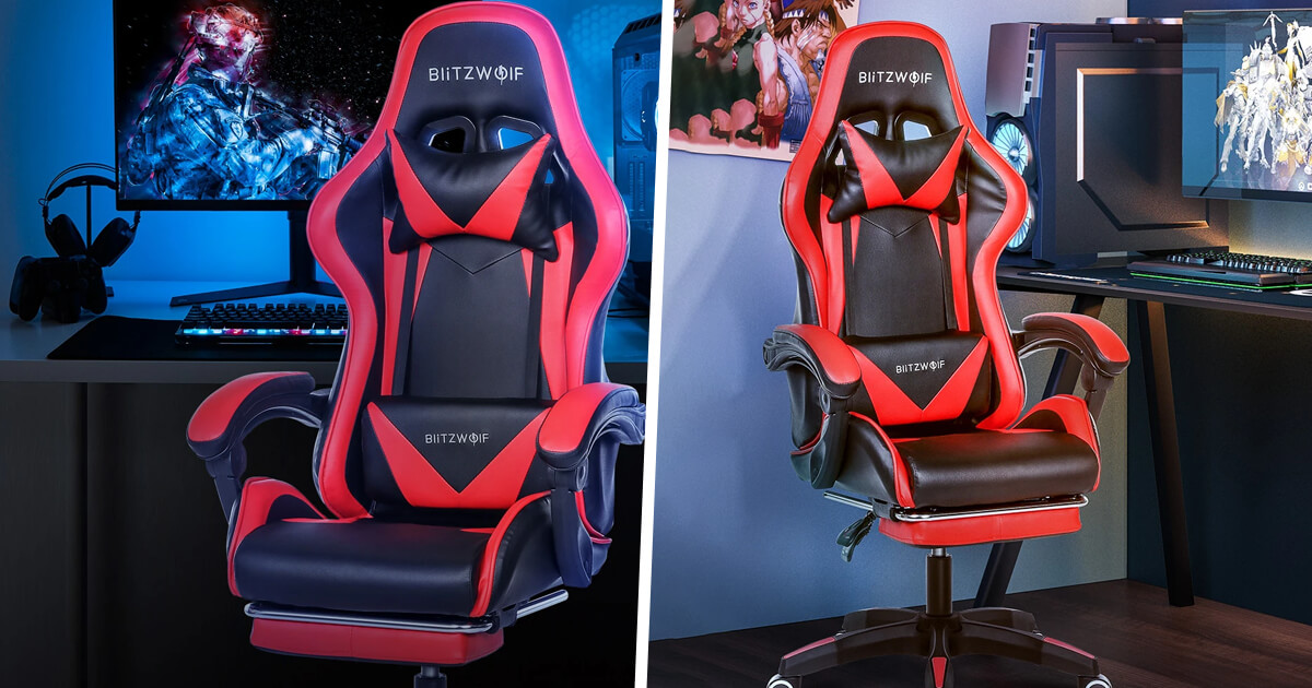 BlitzWolf BW-GC1 gaming chair is again in PL stock with coupon