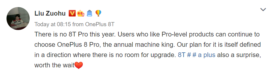 OnePlus 8T / OnePlus 8T Pro