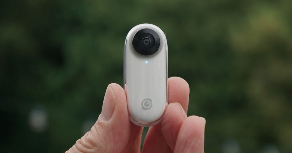 Insta 360 Go is the smallest action camera in the world. It has Full HD