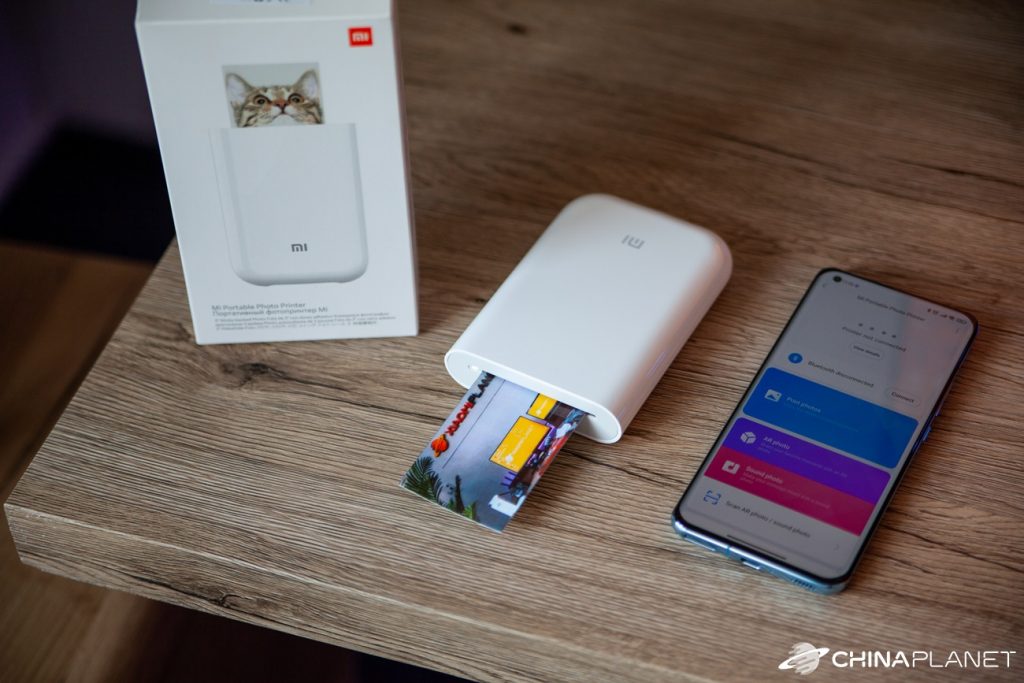 Xiaomi Mi Portable Photo Printer Praktická kapesní tiskárna na fotky