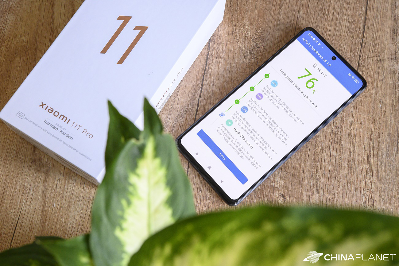 AnTuTu Xiaomi 11T Pro test result