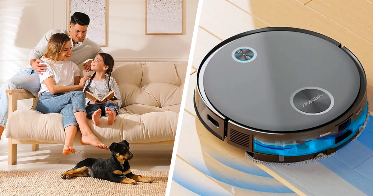 Even better price: Proscenic V10 is one of the best robotic vacuum