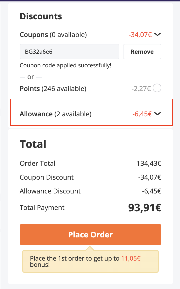 allowance-coupon